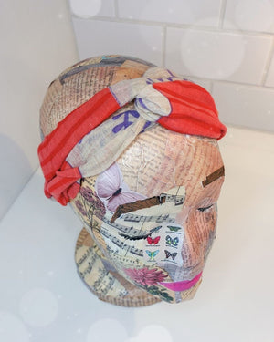 Saree Headband | Knot - Asha Project Kantha - Saree - Handmade