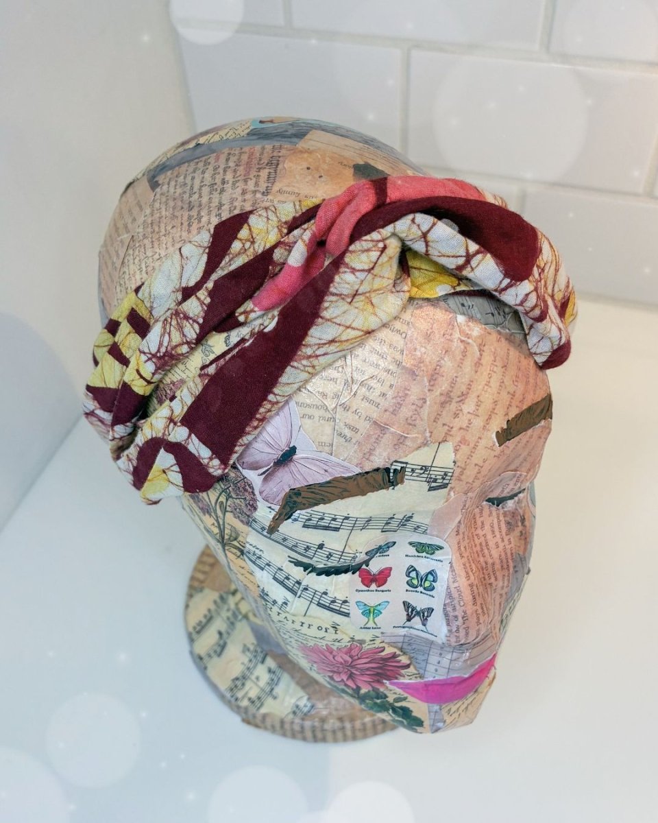 Saree Headband | Knot - Asha Project Kantha - Saree - Handmade