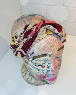 Saree Headband | Knot - Asha Project Kantha - Saree - Handmade