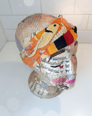 Saree Headband | XL - Asha Project Kantha - Saree - Handmade