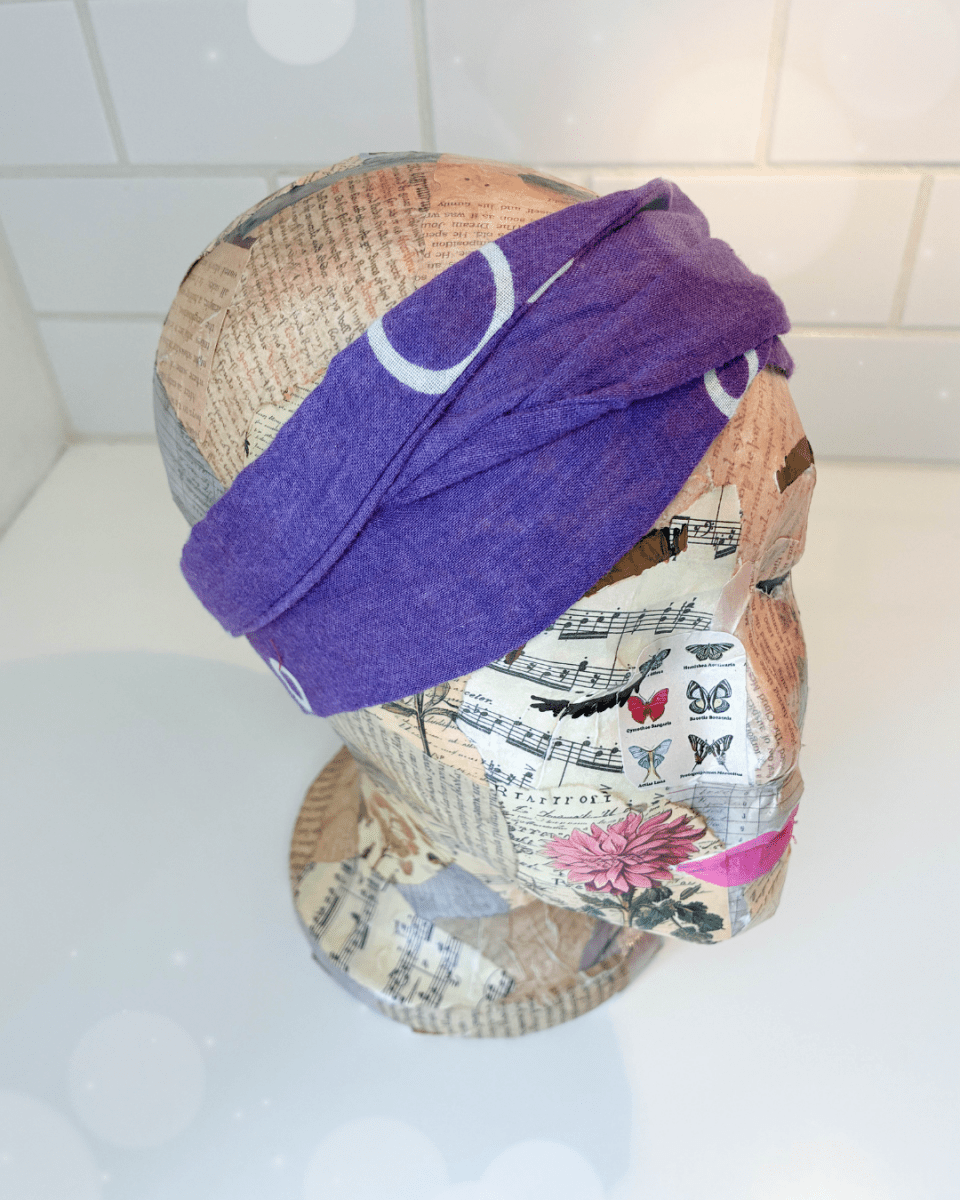 Saree Headband | XL - Asha Project Kantha - Saree - Handmade