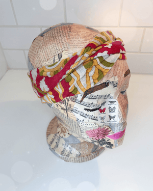 Saree Headband | XL - Asha Project Kantha - Saree - Handmade