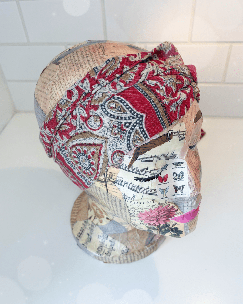 Saree Headband | XL - Asha Project Kantha - Saree - Handmade