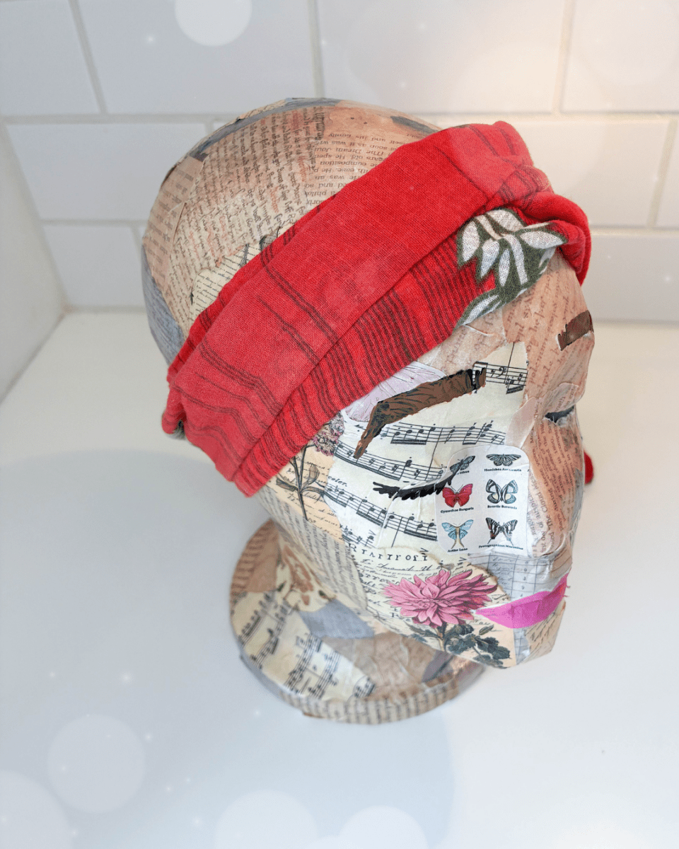 Saree Headband | XL - Asha Project Kantha - Saree - Handmade