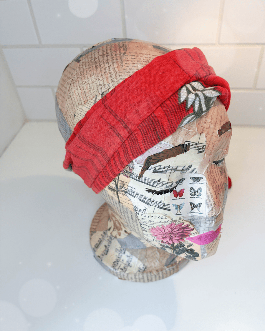 Saree Headband | XL - Asha Project Kantha - Saree - Handmade