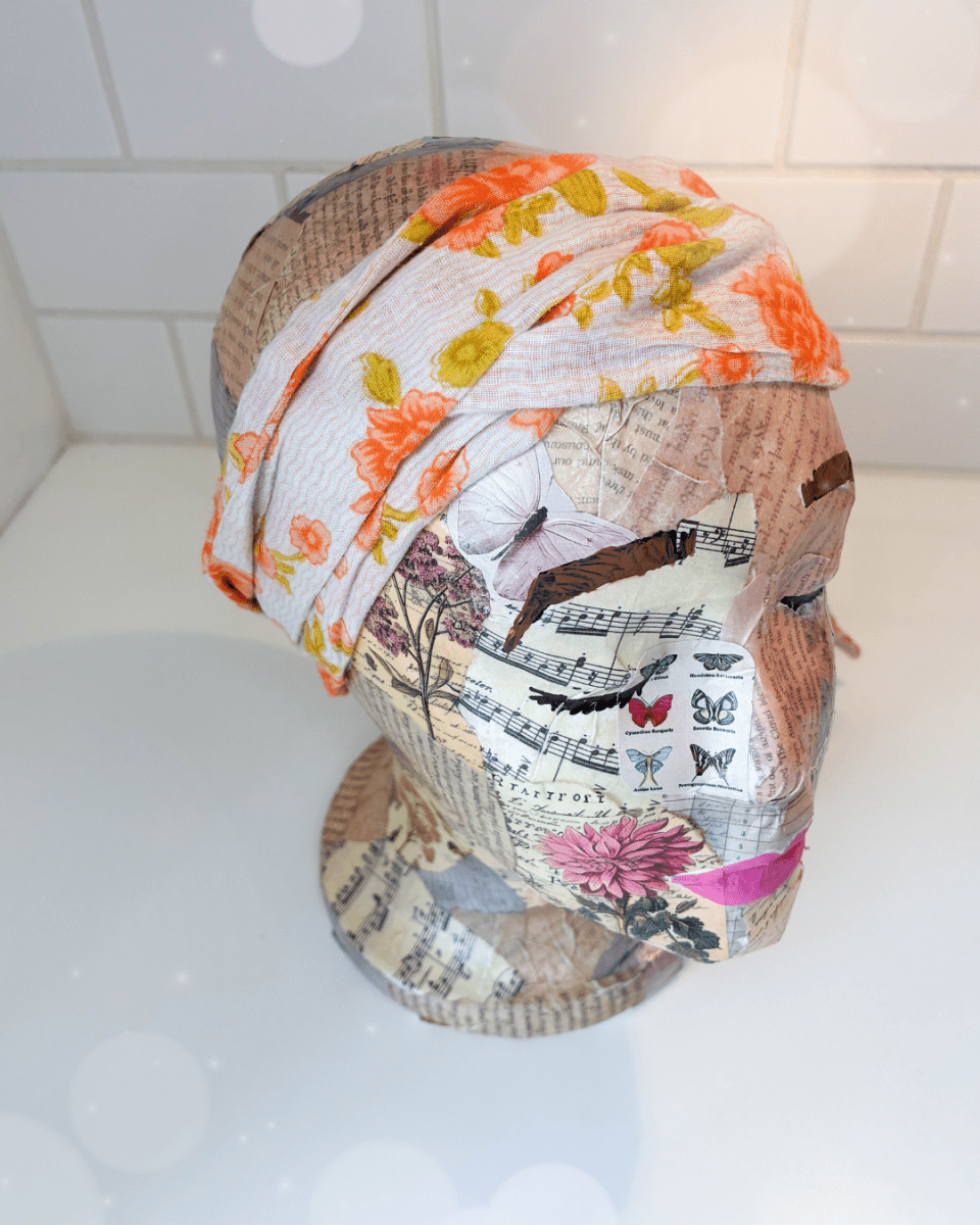 Saree Headband | XL - Asha Project Kantha - Saree - Handmade