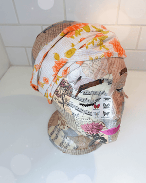 Saree Headband | XL - Asha Project Kantha - Saree - Handmade