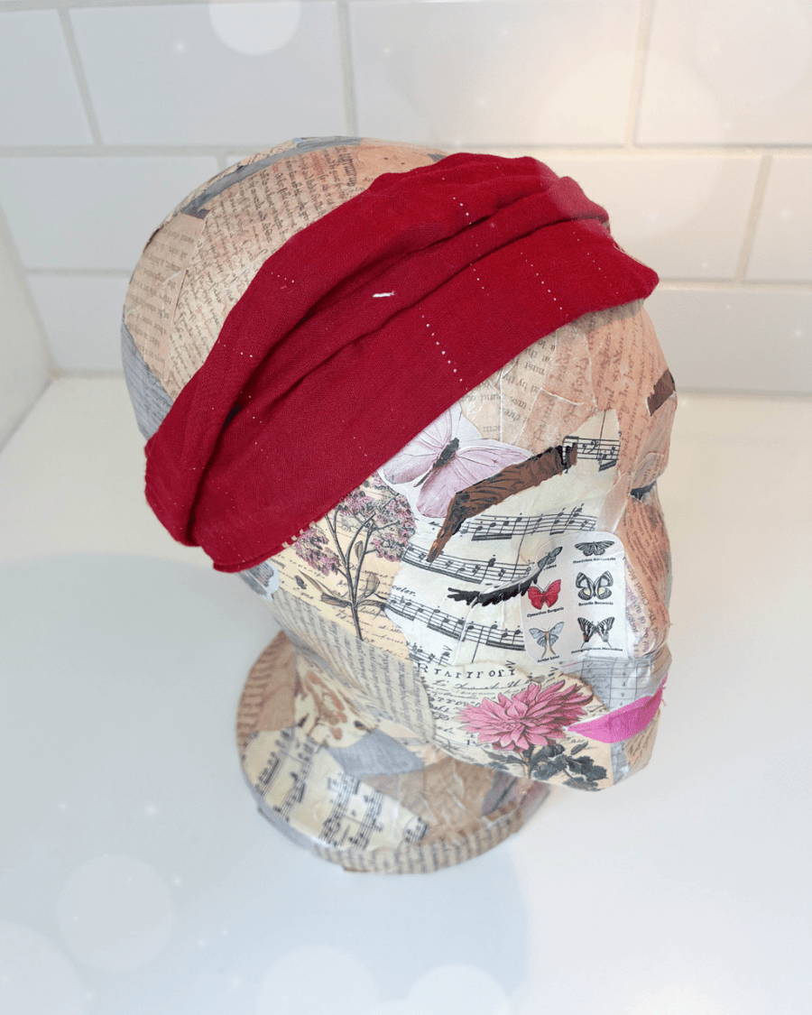 Saree Headband | XL - Asha Project Kantha - Saree - Handmade