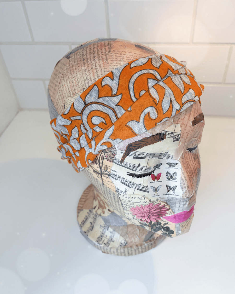 Saree Headband | XL - Asha Project Kantha - Saree - Handmade