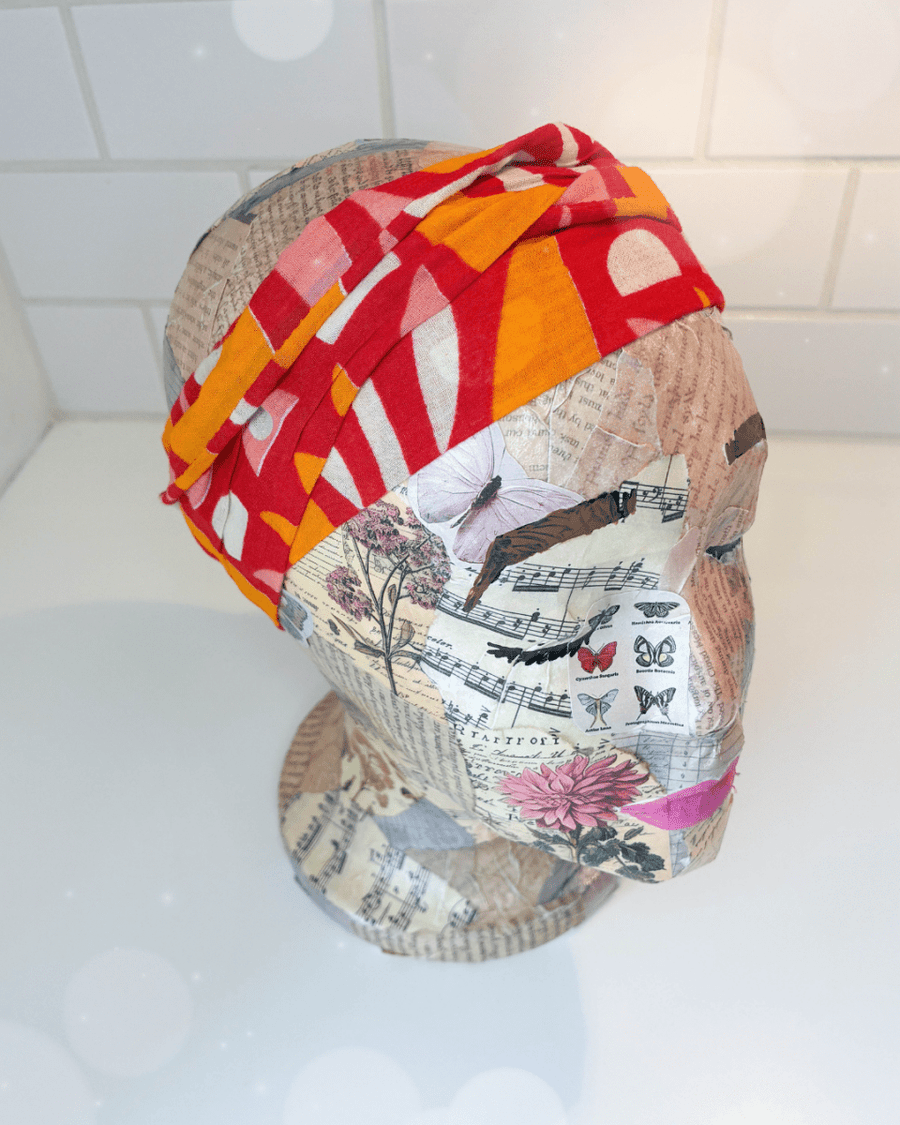 Saree Headband | XL - Asha Project Kantha - Saree - Handmade