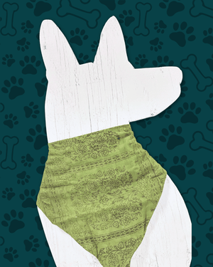 Saree Pet Bandana | Large - Asha Project Kantha - Saree - Handmade