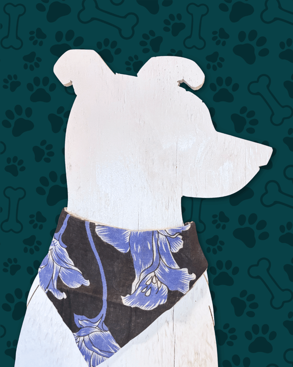 Saree Pet Bandana | Small - Asha Project Kantha - Saree - Handmade