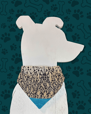 Saree Pet Bandana | Small - Asha Project Kantha - Saree - Handmade