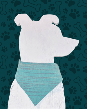 Saree Pet Bandana | Small - Asha Project Kantha - Saree - Handmade