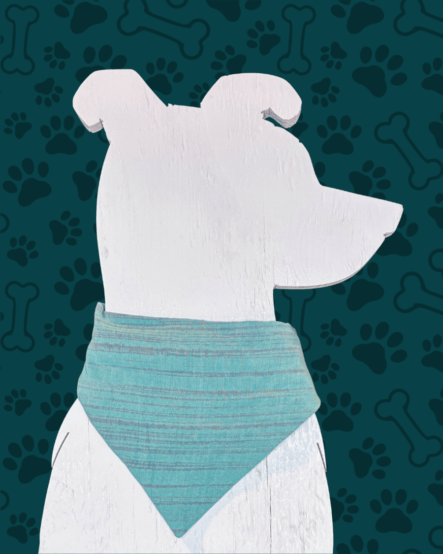 Saree Pet Bandana | Small - Asha Project Kantha - Saree - Handmade