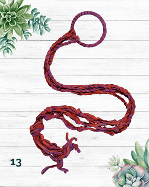 Saree Plant Hanger | Assorted - Asha Project Kantha-Saree-Handmade