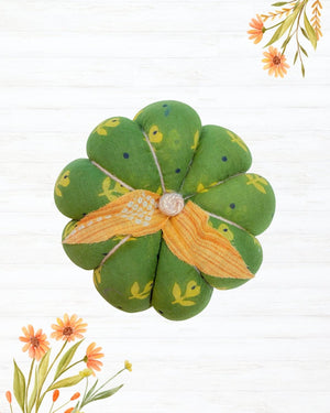 Saree Pumpkin | Large - Asha Project Kantha - Saree - Handmade