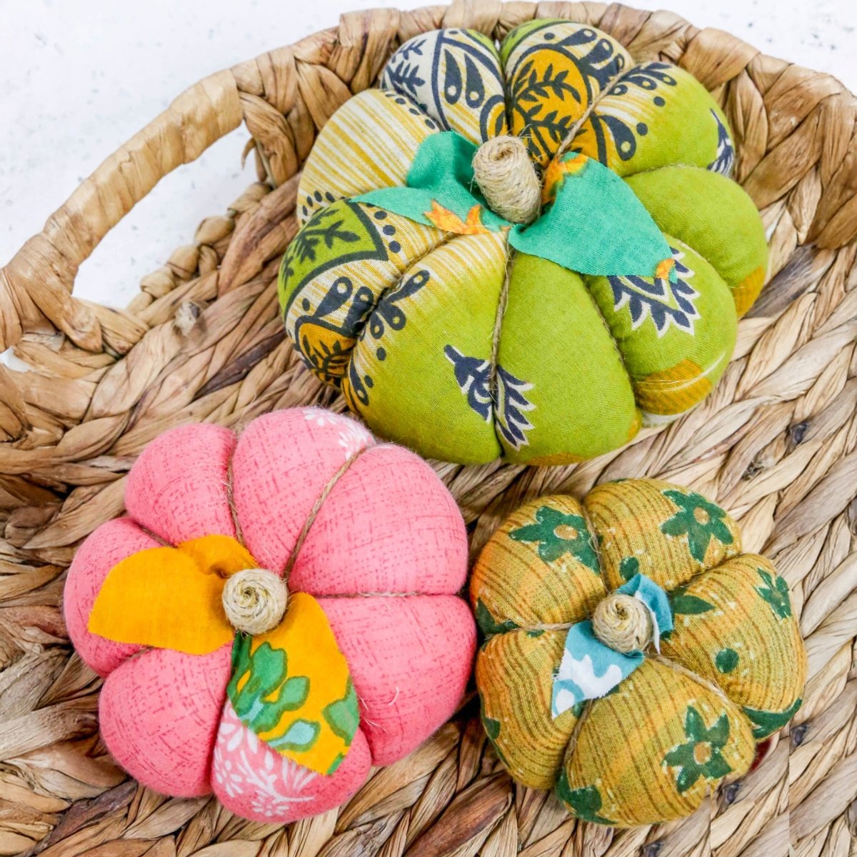 Saree Pumpkin Set | Set - Asha Project Kantha - Saree - Handmade