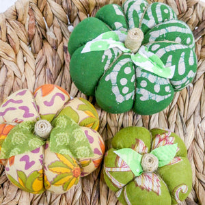 Saree Pumpkin Set | Set - Asha Project Kantha - Saree - Handmade