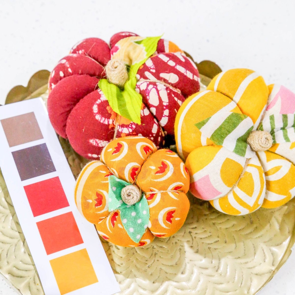 Saree Pumpkin Set | Set - Asha Project Kantha - Saree - Handmade