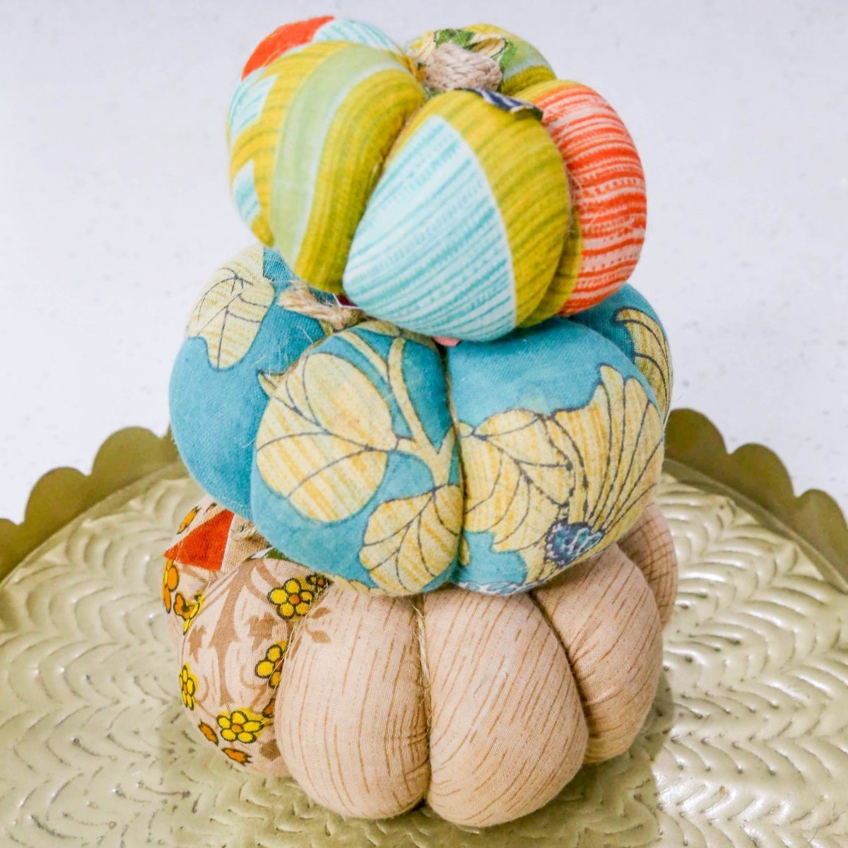 Saree Pumpkin Set | Set - Asha Project Kantha - Saree - Handmade