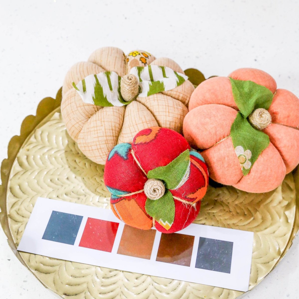 Saree Pumpkin Set | Set - Asha Project Kantha - Saree - Handmade