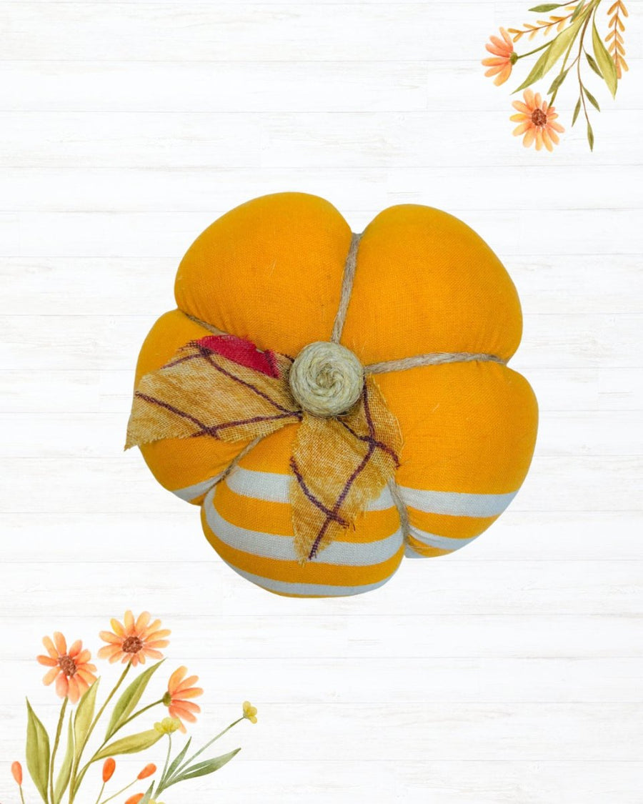 Saree Pumpkin | Small - Asha Project Kantha - Saree - Handmade