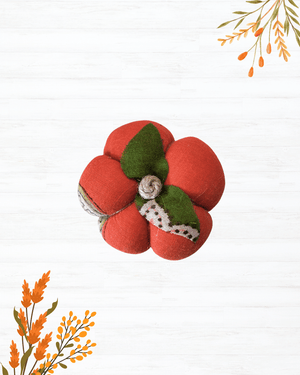 Saree Pumpkin | Small - Asha Project Kantha - Saree - Handmade