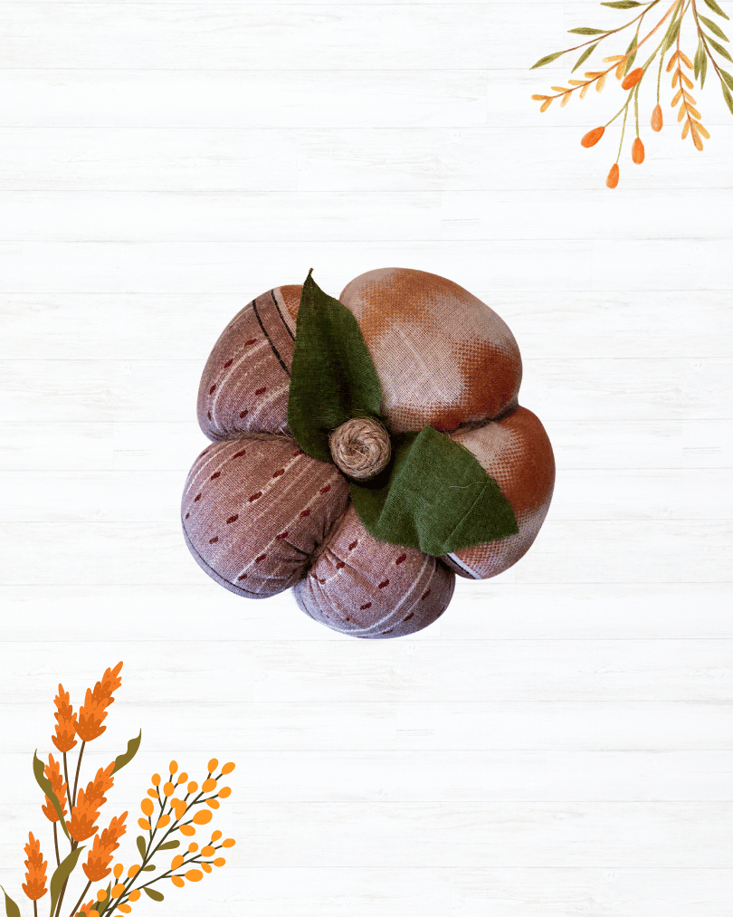 Saree Pumpkin | Small - Asha Project Kantha - Saree - Handmade