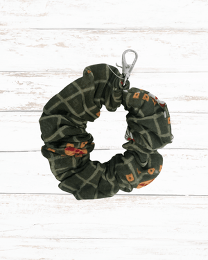 Saree Scrunchie Keychain - Asha Project Kantha-Saree-Handmade