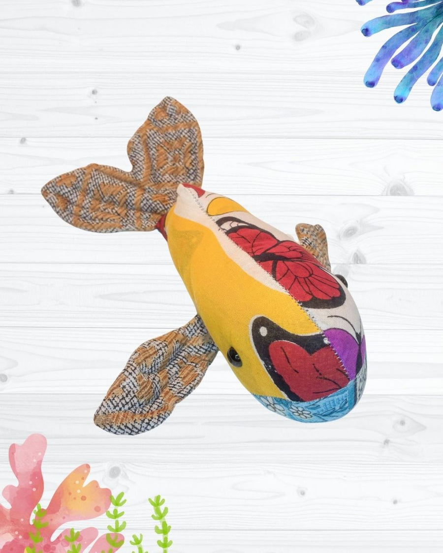 Saree Whale - Asha Project Kantha - Saree - Handmade