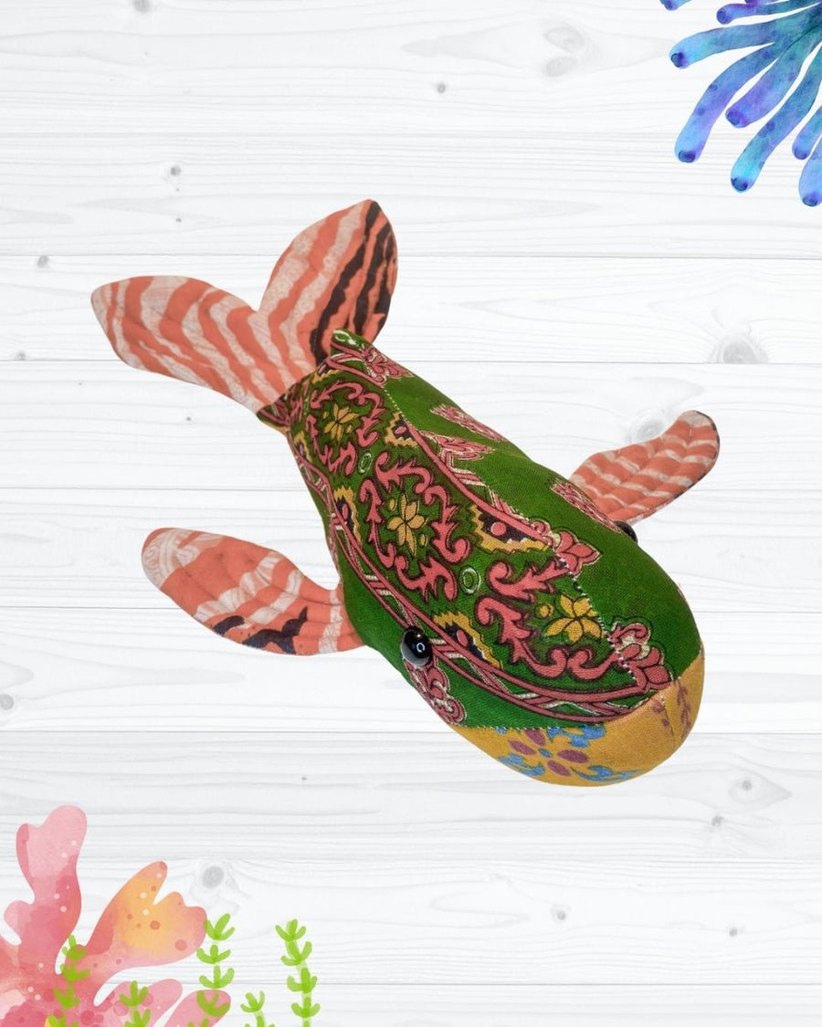 Saree Whale - Asha Project Kantha - Saree - Handmade