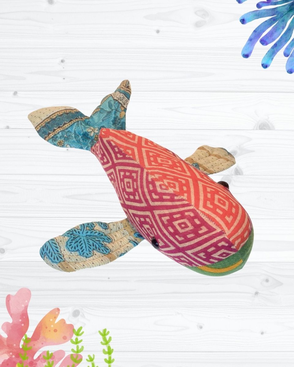 Saree Whale - Asha Project Kantha - Saree - Handmade