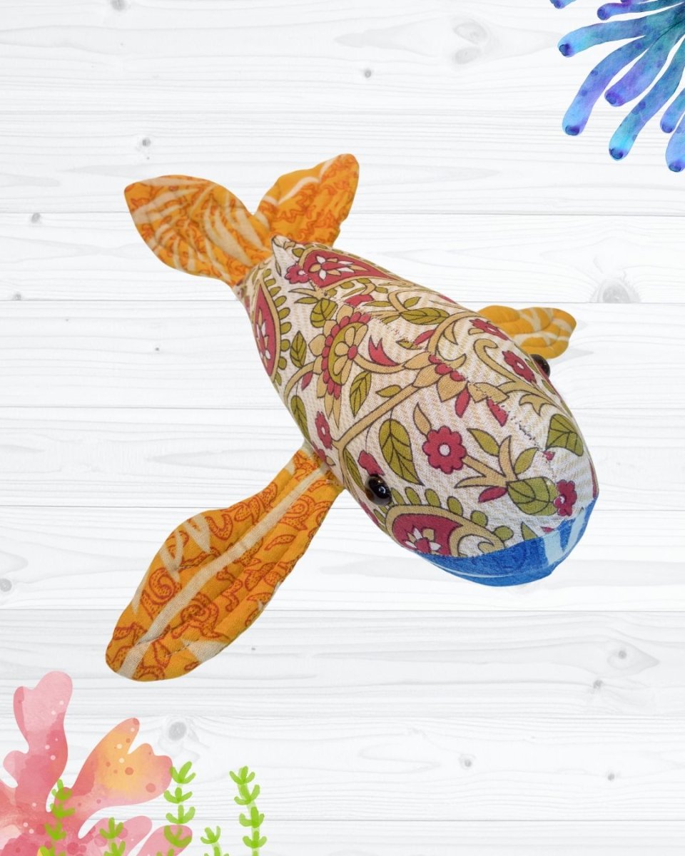 Saree Whale - Asha Project Kantha - Saree - Handmade