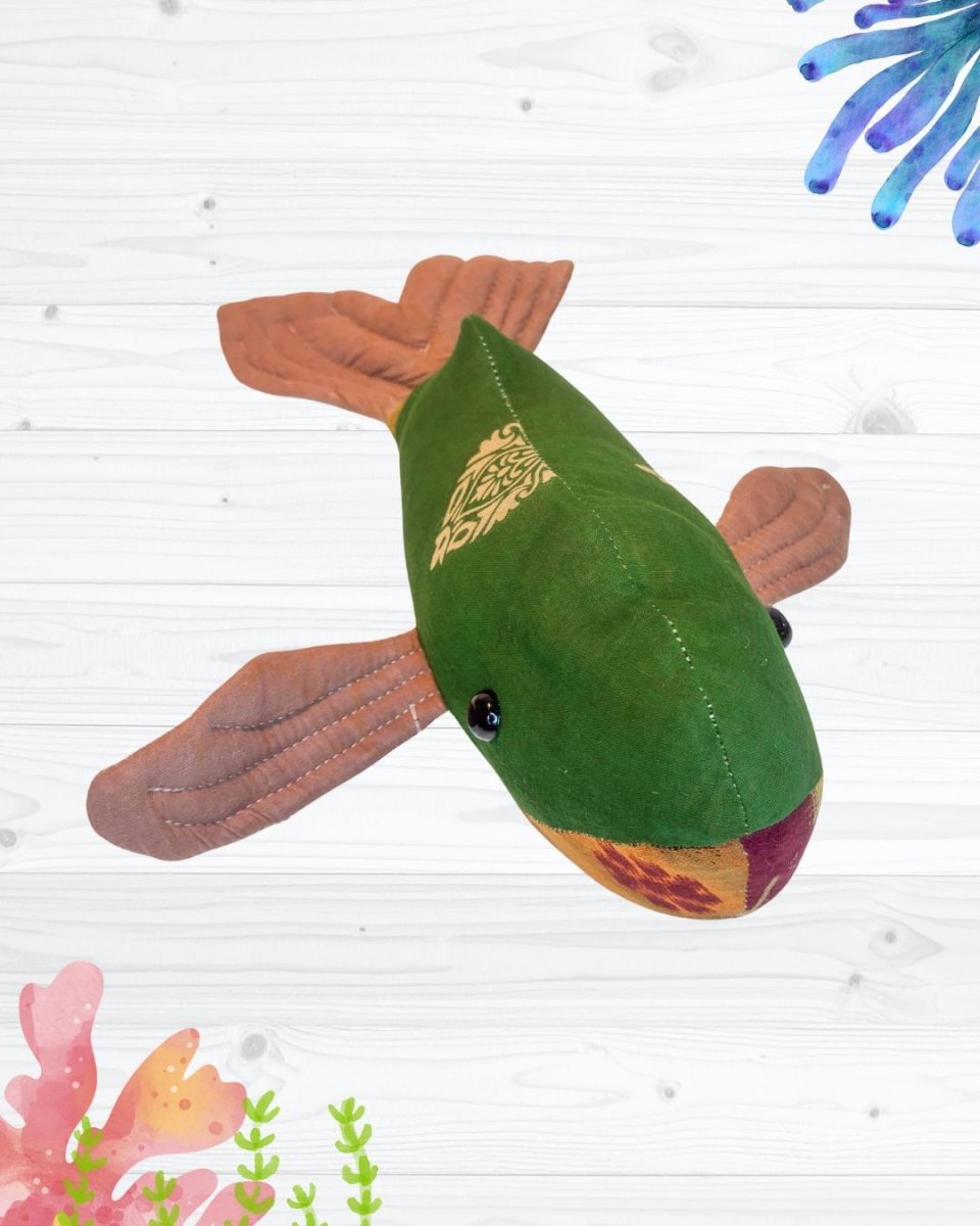 Saree Whale - Asha Project Kantha - Saree - Handmade