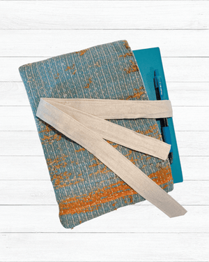 Vintage Kantha Book Cover - Asha Project Kantha-Saree-Handmade