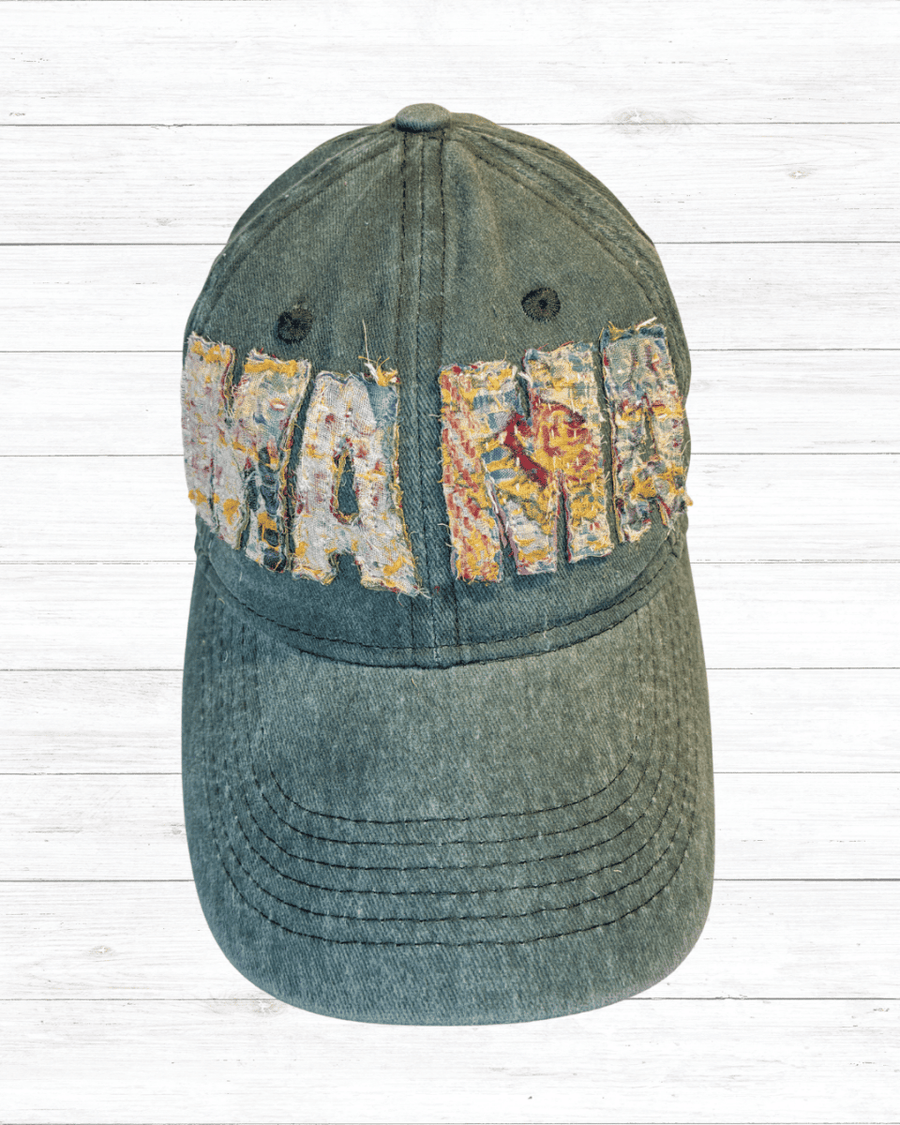 Vintage Kantha Hat | Mama - Asha Project Kantha - Saree - Handmade
