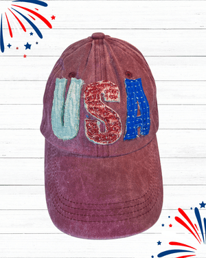 Vintage Kantha Hat | USA - Asha Project Kantha - Saree - Handmade