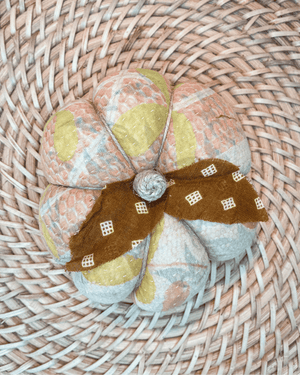 Vintage Kantha Pumpkin | Medium - Asha Project Kantha-Saree-Handmade