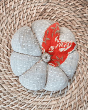 Vintage Kantha Pumpkin | Medium - Asha Project Kantha-Saree-Handmade