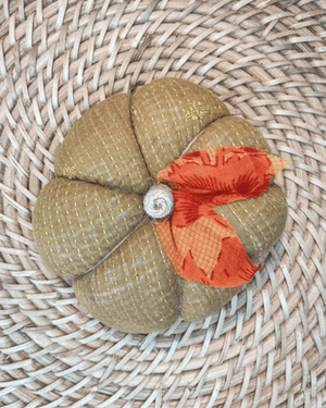 Vintage Kantha Pumpkin | Medium - Asha Project Kantha-Saree-Handmade