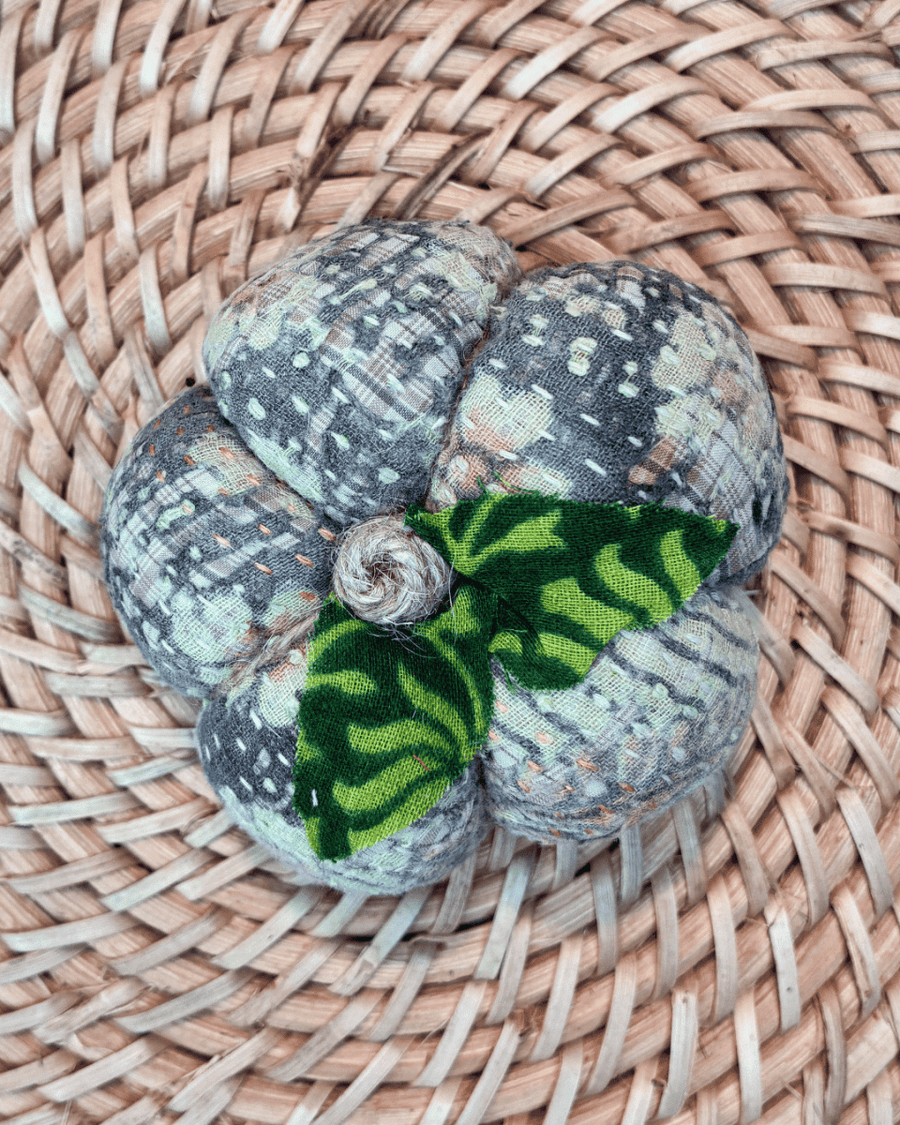 Vintage Kantha Pumpkin | Small - Asha Project Kantha-Saree-Handmade