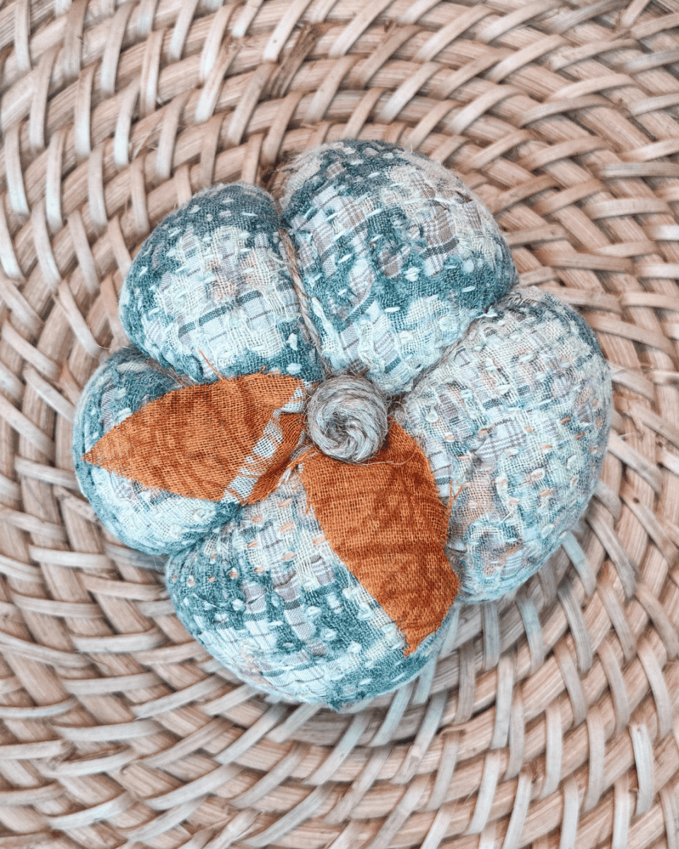 Vintage Kantha Pumpkin | Small - Asha Project Kantha-Saree-Handmade