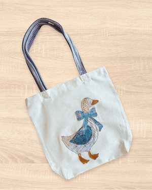 Vintage Kantha Tote | Goose - Asha Project Kantha - Saree - Handmade