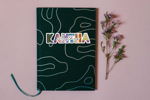 WS Kantha Everything | Vinyl Sticker | 4.8 in x 1.1 in - Asha Project Kantha - Saree - Handmade