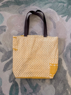 WS Kantha Tote Purse - Asha Project Kantha - Saree - Handmade