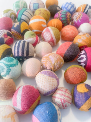 WS Saree Bead Bag - Asha Project Kantha - Saree - Handmade