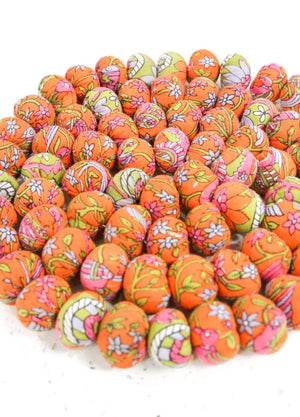 WS Saree Bead Garland | Pattern - Asha Project Kantha - Saree - Handmade