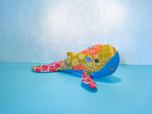 WS Saree Whale - Asha Project Kantha - Saree - Handmade