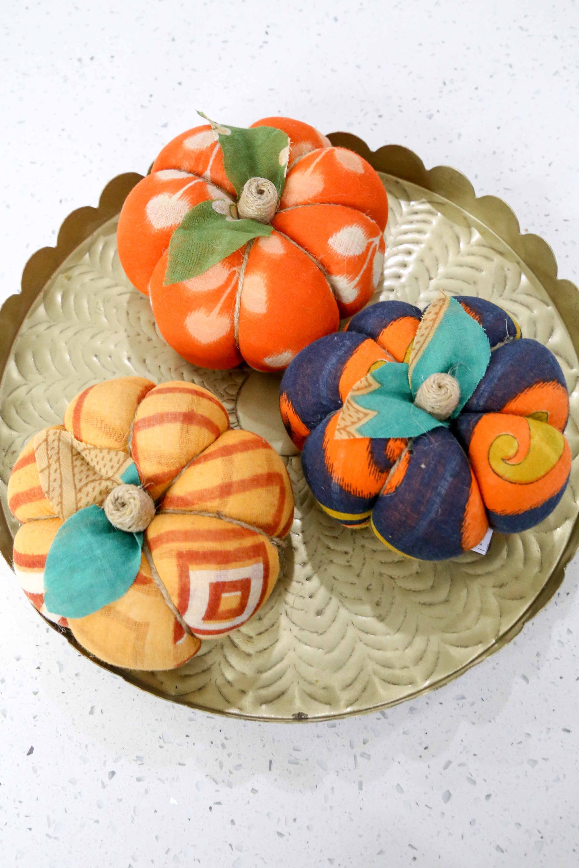 Saree Pumpkin Set - 3 Medium